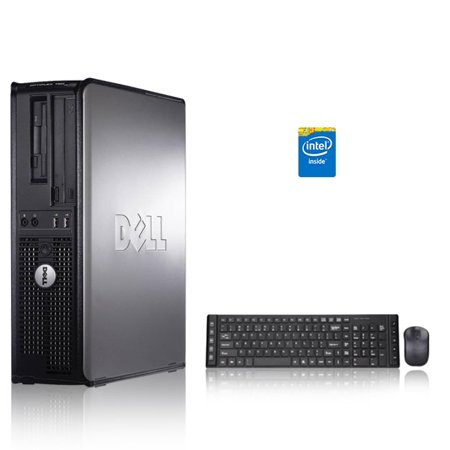 Refurbished - Dell Optiplex Desktop Computer 3.0 GHz Core 2 Duo Tower PC, 4GB, 250GB HDD, Windows 7 x64, USB Mouse &