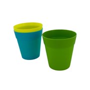 Bulk S Pots Planters Colorful Plastic Flower Pot 5 Inches Orted Colors Case Of 48