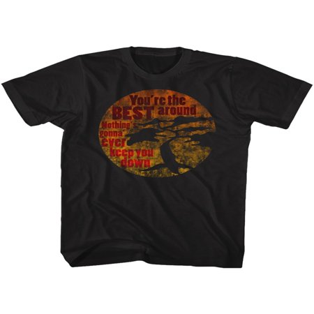 Karate Kid You're The Best Black Adult T-Shirt