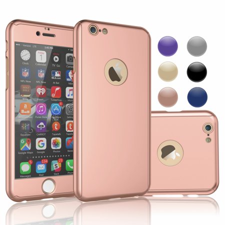 - Apple iPhone 6 Case, Case For iPhone 6, iPhone 6 Screen Protector, Njjex Thin Premium Dual Layer Hard Case For iPhone 6 with Tempered Glass Screen Protector For iPhone 6 4.7