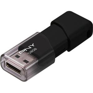 - PNY Attache 128GB USB 2.0 Capless Flash USB Drive - P-FD128ATT03-GE