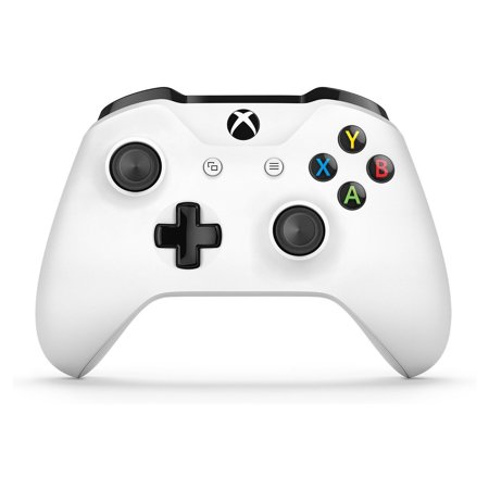 Microsoft Xbox One Wireless Controller, White, (Best Bluetooth Adapter For Xbox One Controller)