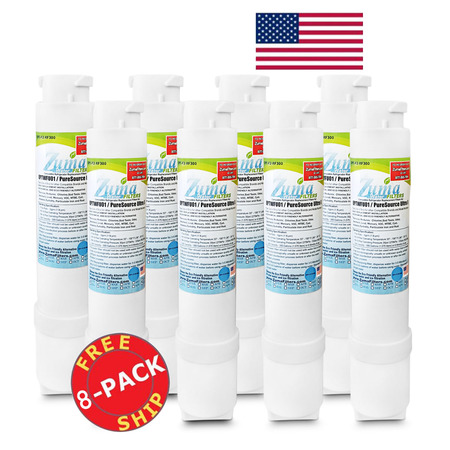 (8 Pack) Frigidaire / Electrolux EPTWFU01 Compatible Refrigerator Water and Ice Filter