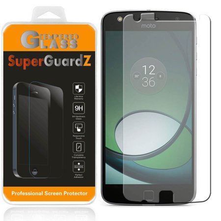 For Motorola Moto Z Play Droid / Moto Z Play - SuperGuardZ Tempered Glass Screen Protector, 9H, Anti-Scratch, Anti-Bubble,