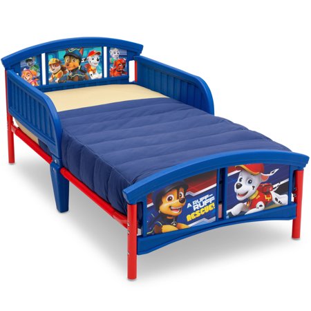 Delta Children Nick Jr. PAW Patrol Plastic Toddler Bed, (Best Race Car Bed)