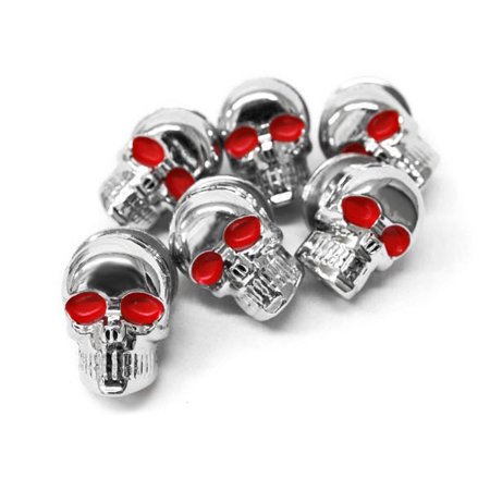 - Krator Custom Chrome Skeleton Skull Bolt Nuts Screws 6mm For Harley Davidson Road Glide Custom Ultra