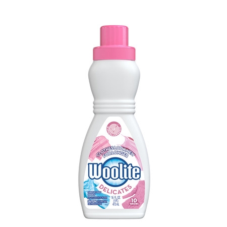 Woolite Delicates Hypoallergenic Liquid Laundry Detergent, 16oz Bottle, Hand & Machine (Best Laundry Detergent For Delicate Clothes)
