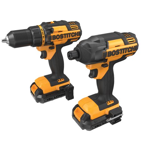 BOSTITCH 18-Volt Lithium-Ion 2 Tool Combo Kit,