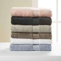 Hotel Style 100% Pima Cotton Bath Towel Collection with Air Rich Technology