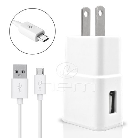 - Samsung Galaxy J7 -2016 Accessory Kit, 2 in 1 Quick Charge USB Wall Charger 3.1 AMP Adapter + 3 Feet USB Data Sync Charging Cable WHITE