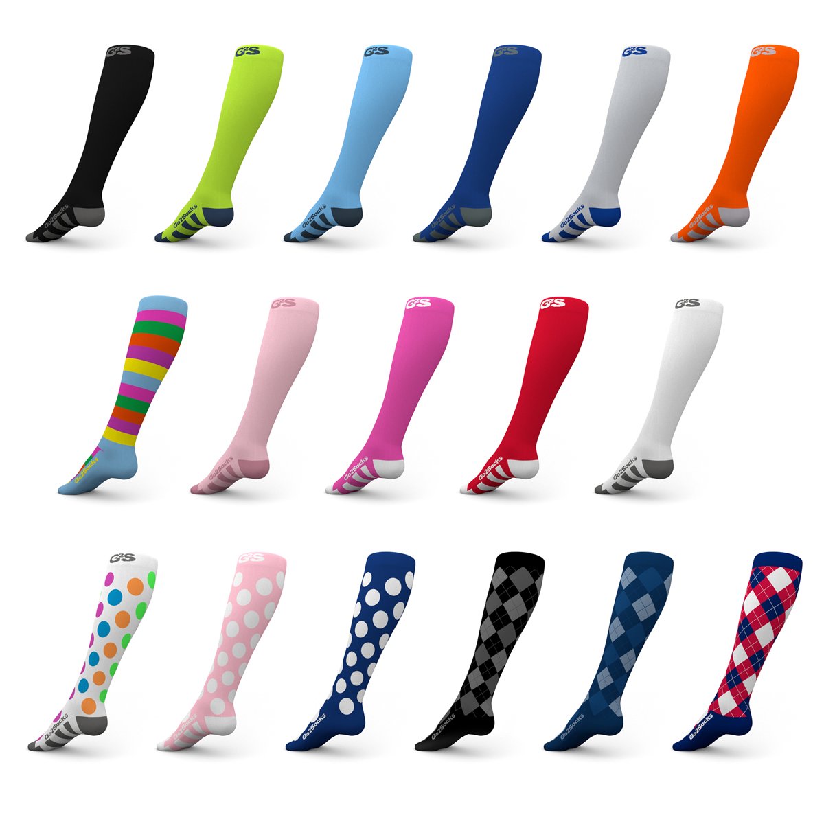 Legacy Compression Socks Size Chart