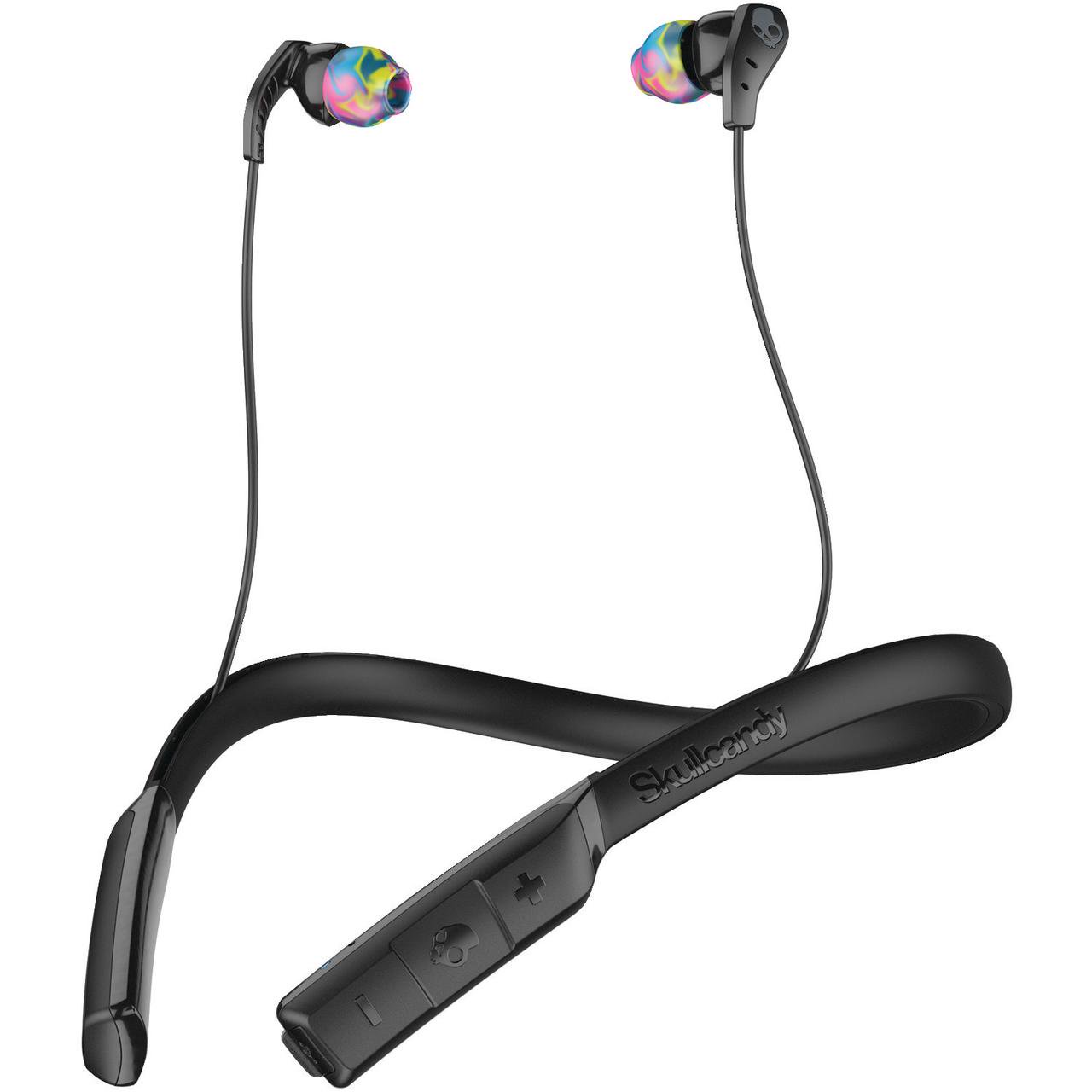 Skullcandy S2CDW-J523 Method Bluetooth Sport Earbuds with Microphone (Black/Gray)
