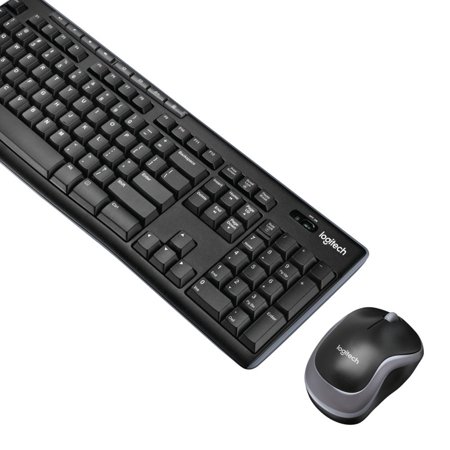 Logitech Wireless Combo MK270 with Keyboard and (Best Wireless Desktop Keyboard And Mouse)