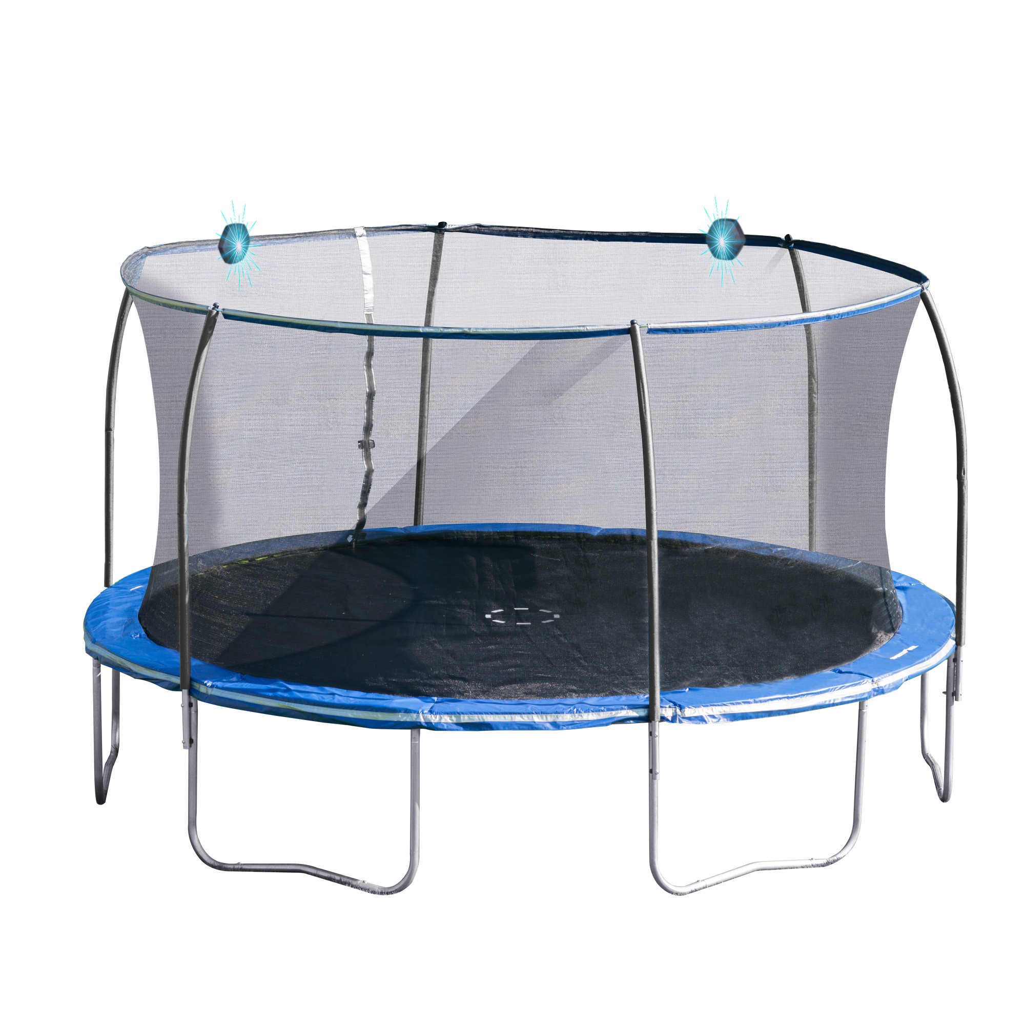 Bounce Pro 14-Foot Trampoline, with Electronic Shooter ...
