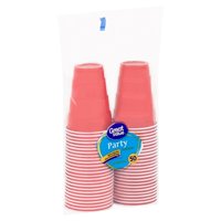 Great Value Plastic Party Cups, 18 oz, 50 Count