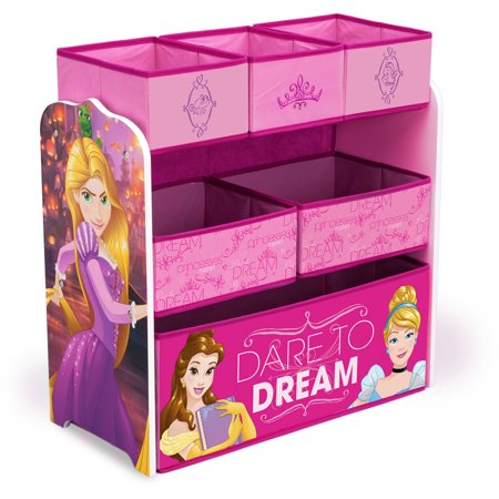 Free Graphic Organizers For Kids - Disney Princess Multi-Bin Toy Organizer by Delta Children