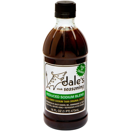 (2 Pack) Dale's Reduced Sodium Blend Steak Seasoning 16 fl. oz.