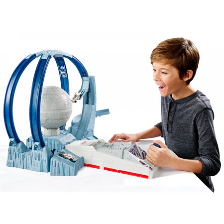 - Hot Wheels Star Wars Carships Death Star Revolution Race Track Set