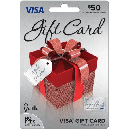 - Visa $50 Gift Card