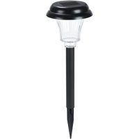 EZ Solar Solar Pathway Lights in Black, 10pk, 2x Brighter
