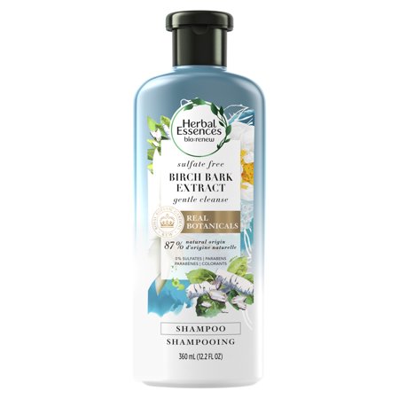 Clairol Herbal Essence Herbal Shampoo - Herbal Essences Bio:Renew Birch Bark Extract Sulfate-Free Shampoo, 12.2 fl oz