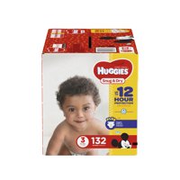 HUGGIES Snug & Dry Diapers (Choose Size and Count)
