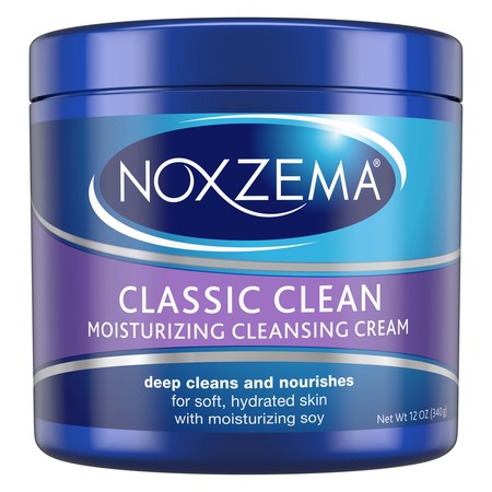 (2 pack) Noxzema Moisturizing Cleansing Facial Cleanser, 12 (Best Rated Facial Cleanser)