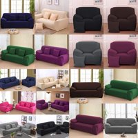 Tbest 1/2/3/4Seater Sofa Cover Slipcover Stretch Elastic Couch Furniture Protector Fit,Sofa Slipcover