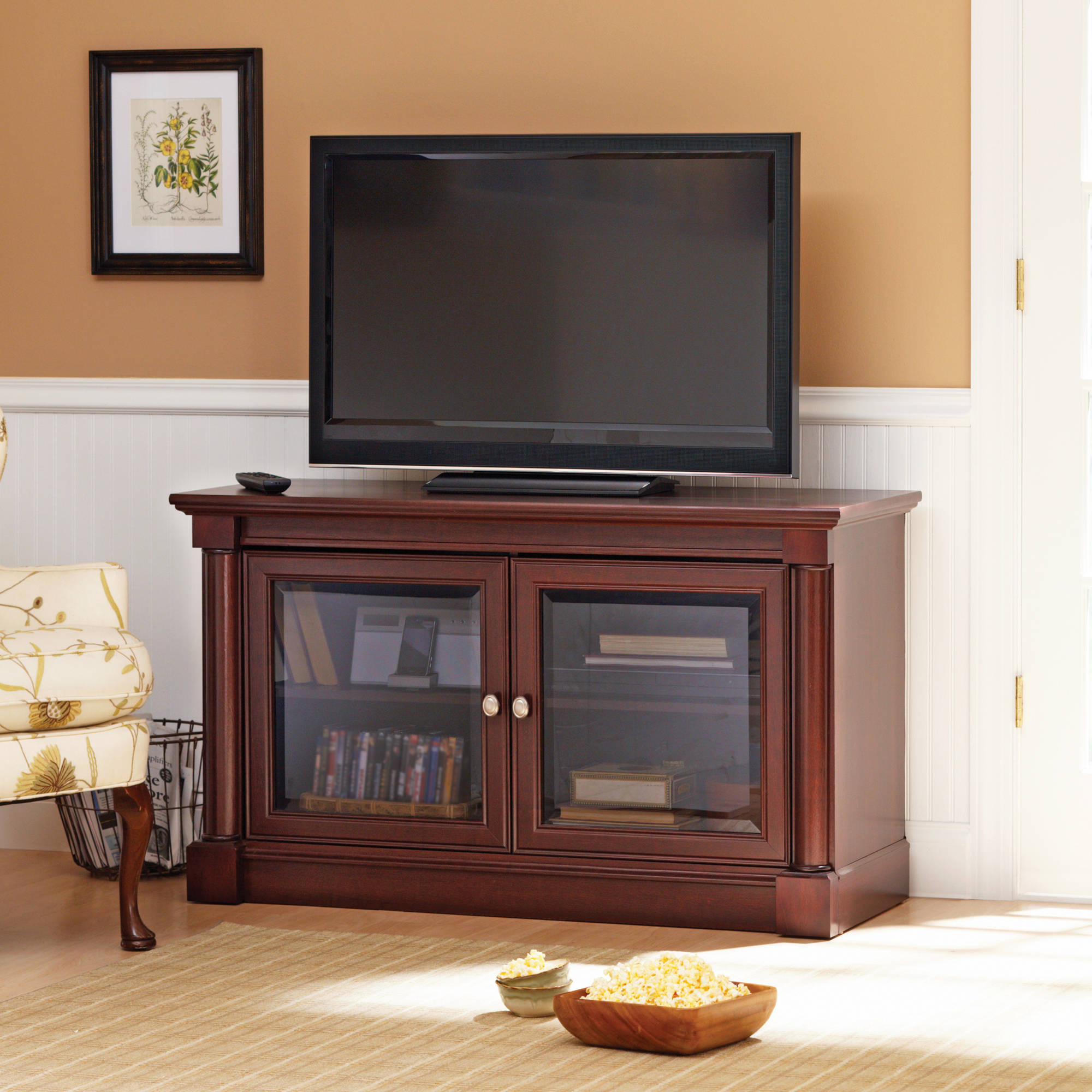 Better Homes and Gardens Ashwood Road Cherry TV Stand, for TVs up to 47''