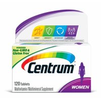 Centrum Women (120 Count) Multivitamin / Multimineral Supplement Tablet, Vitamin D3
