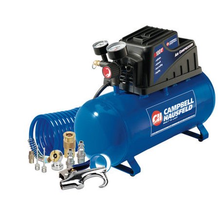 Campbell Hausfeld FP209499AV 3 Gallon Inflation and Fastening Compressor with Accessory