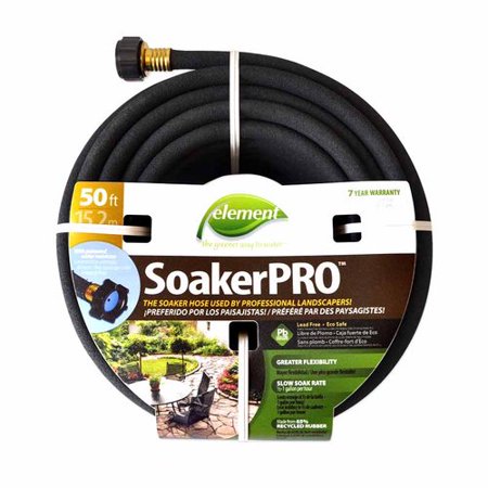 Color Storm Premium Rubber Hose - Element SoakerPRO 50 ft Water Hose