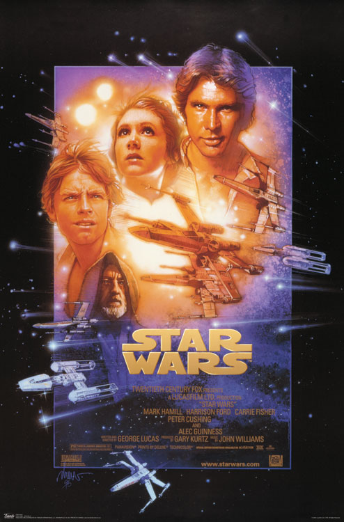 Star Wars FRIDGE MAGNET movie poster /"style B/"