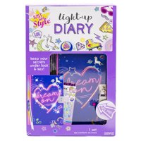 Just My Style Light-Up Diary Kit by Horizon Group USA