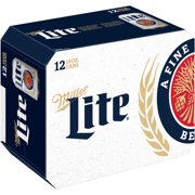 Miller Lite Beer, 12 pack, 16 fl oz