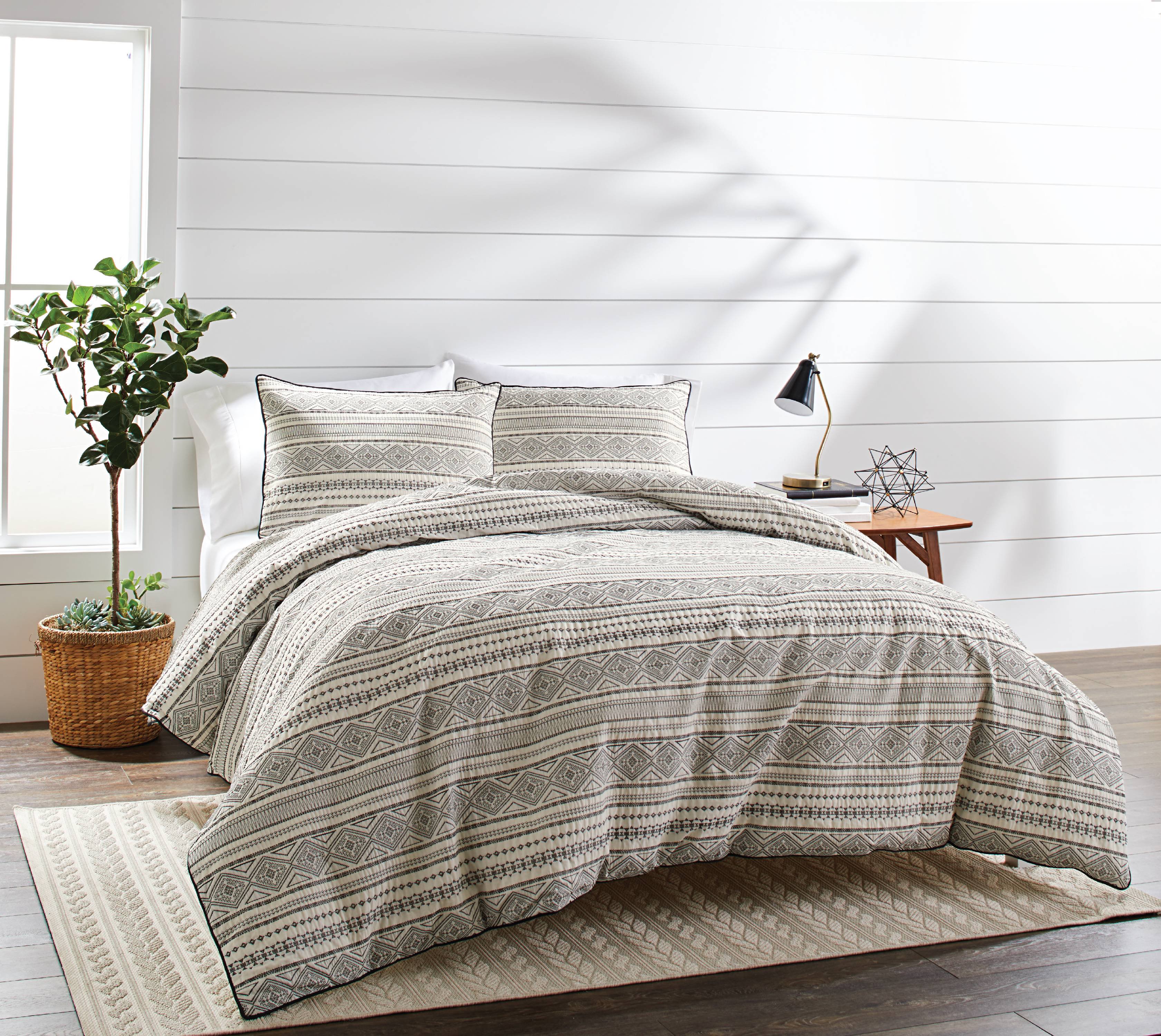 Better Homes Gardens Full Or Queen Textured Stripe