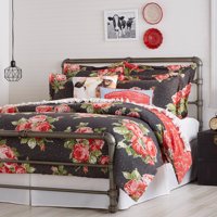 The Pioneer Woman Rose Garden Comforter, Grey