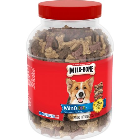 Milk-Bone Mini's Flavor Snacks Dog Biscuits, 36-Ounce