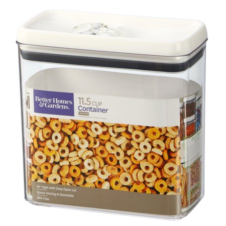 - Better Homes & Gardens Flip-Tite Rectangular Container, 11.5 Cups