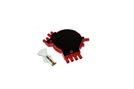 Firebird Trans Am Power Window A-Team Performance Red Optispark LT1 Vented Brass Terminal Cap and Rotor Kit for 92 ?Çô 97 Chevrolet Corvette Camaro Trans Am Impala Pontiac Firebird V8 5.7L Opti-Spark ()