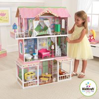 KidKraft Sweet Savannah Wooden Dollhouse with 13 Pieces of Furniture