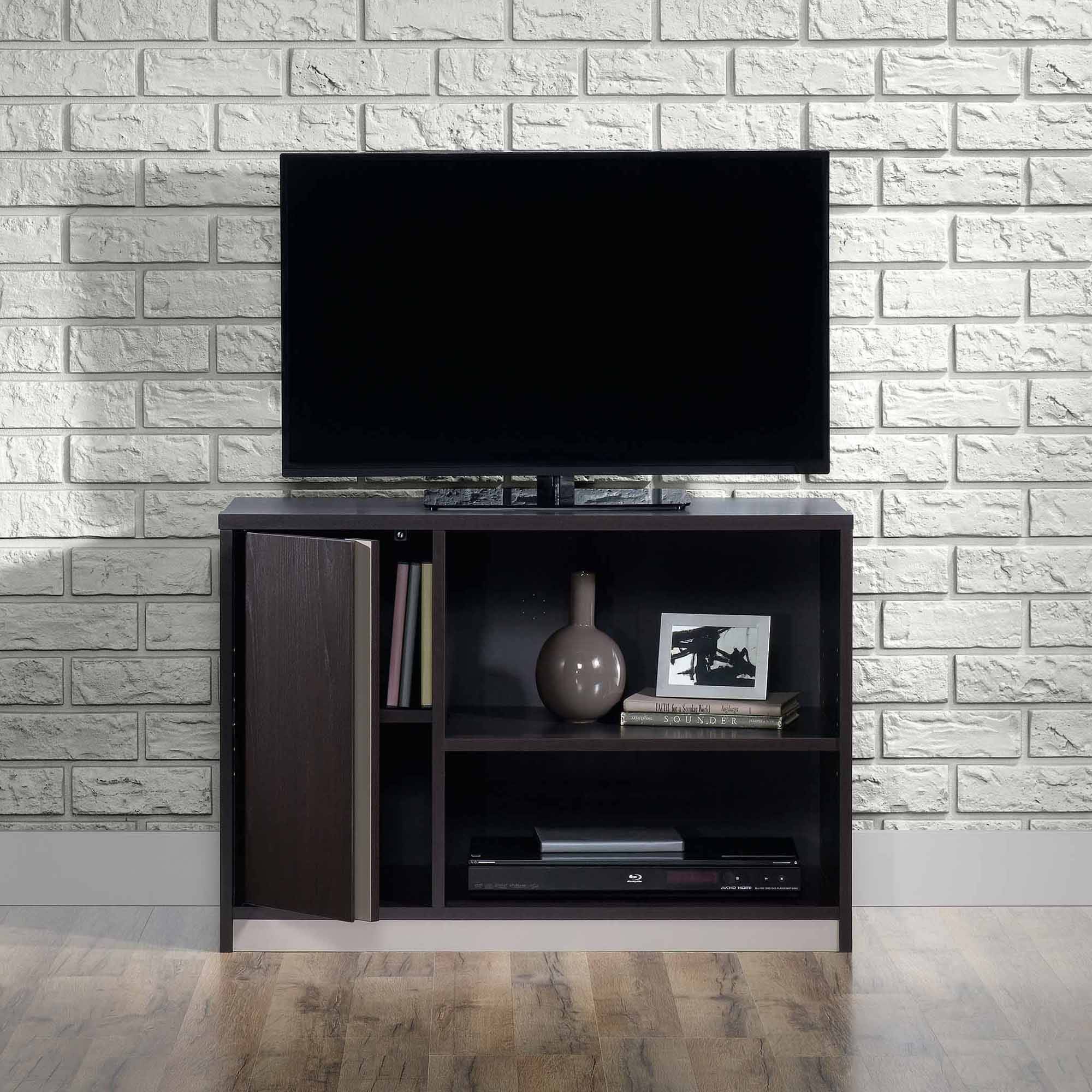 Sauder Square 1 Carbon Ash TV Stand for TVs up to 36''