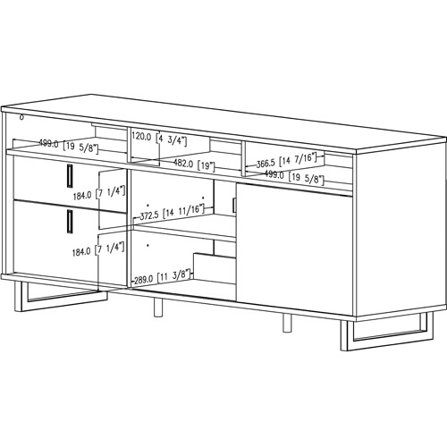 South Shore Uber TV Stand for TVs up to 60'', Multiple Finishes