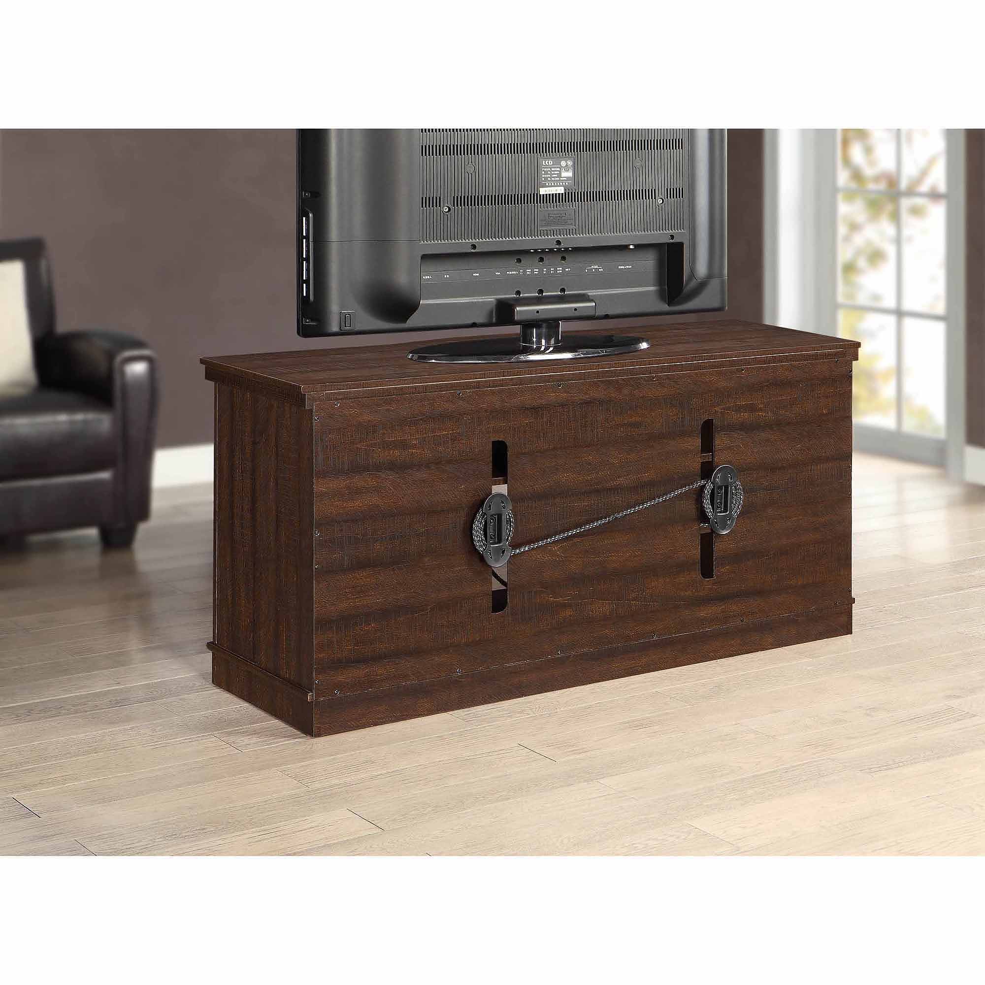 Whalen TV Console for TV's up to 70'', Rustic Brown