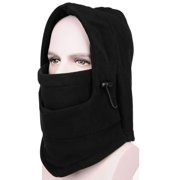 Balaclava Fleece Windproof Ski Mask ,iClover Cold Weather Face Mask Motorcycle Neck Warmer or Tactical