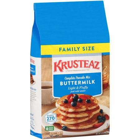 Krusteaz Light & Fluffy Buttermilk Complete Pancake Mix, 10 Lb Bag ...