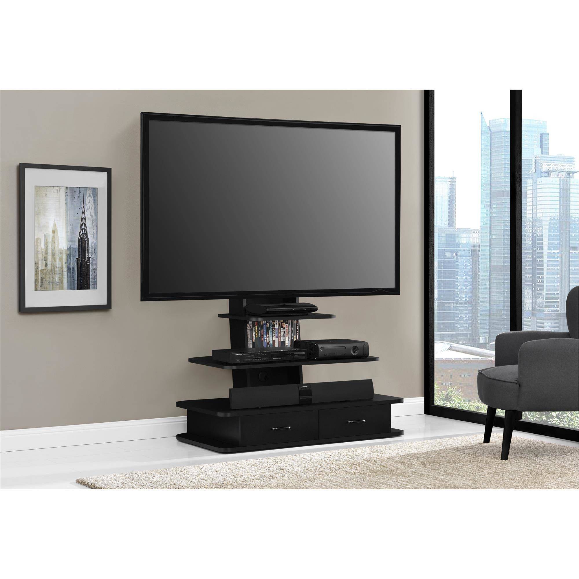 Altra Galaxy XL TV Stand with Drawers for TVs up to 70'', Multiple Colors