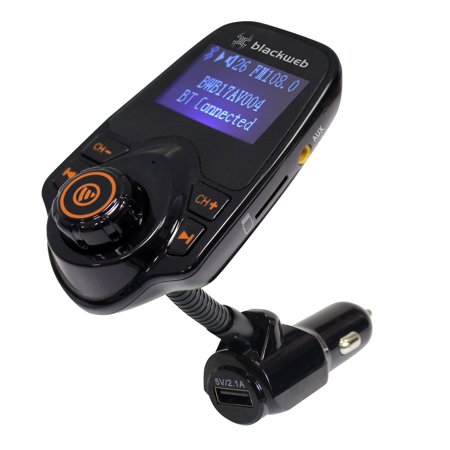 Blackweb Fm Transmitter With Bluetooth Wireless Technology  