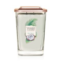 Yankee Candle Elevation Collection with Platform Lid Large 2-Wick Square Candle, Shore Breeze