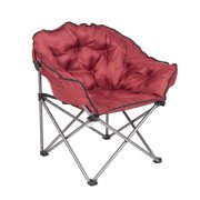 Bag Chairs Mac Sports Folding Padded Outdoor Club Camping Chair With Carry Bag Wine Red